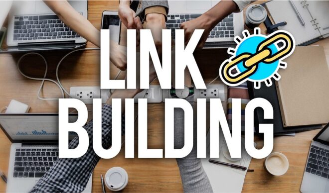 Seo link building - Illustrations.